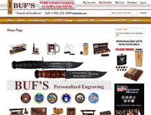 Tablet Screenshot of bufs.com